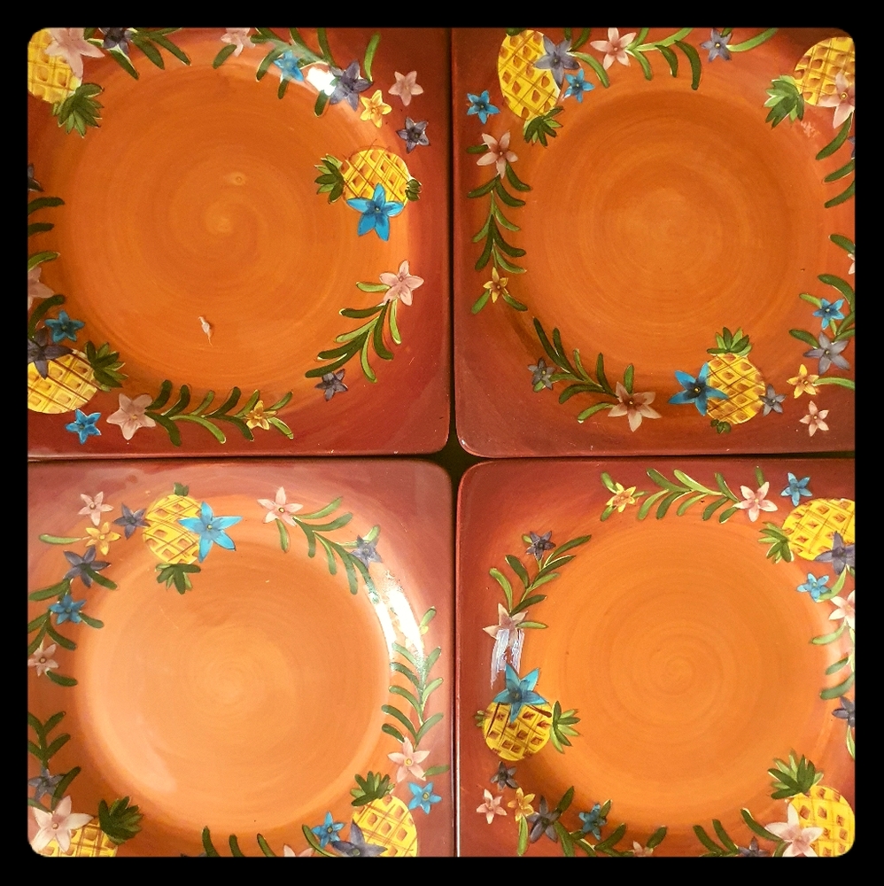 Super cute summer/fall plate set!
